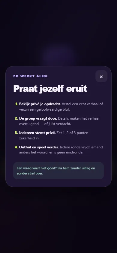 Beeld uit Alibi, beeld 2