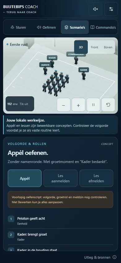 Lokale scenario’s in Buijtebips Coach