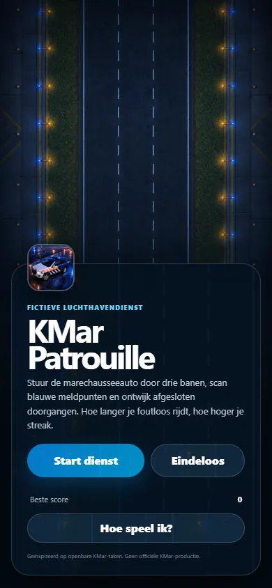 Beeld uit KMar Patrouille, beeld 1