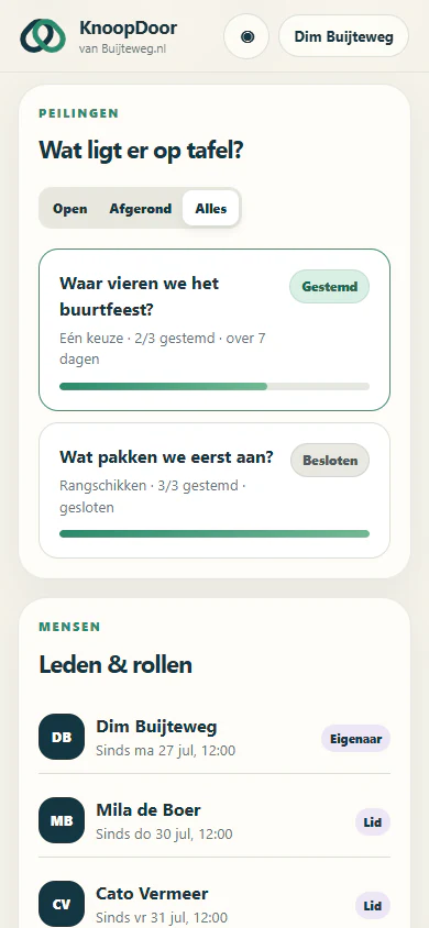 Beeld uit KnoopDoor, beeld 2