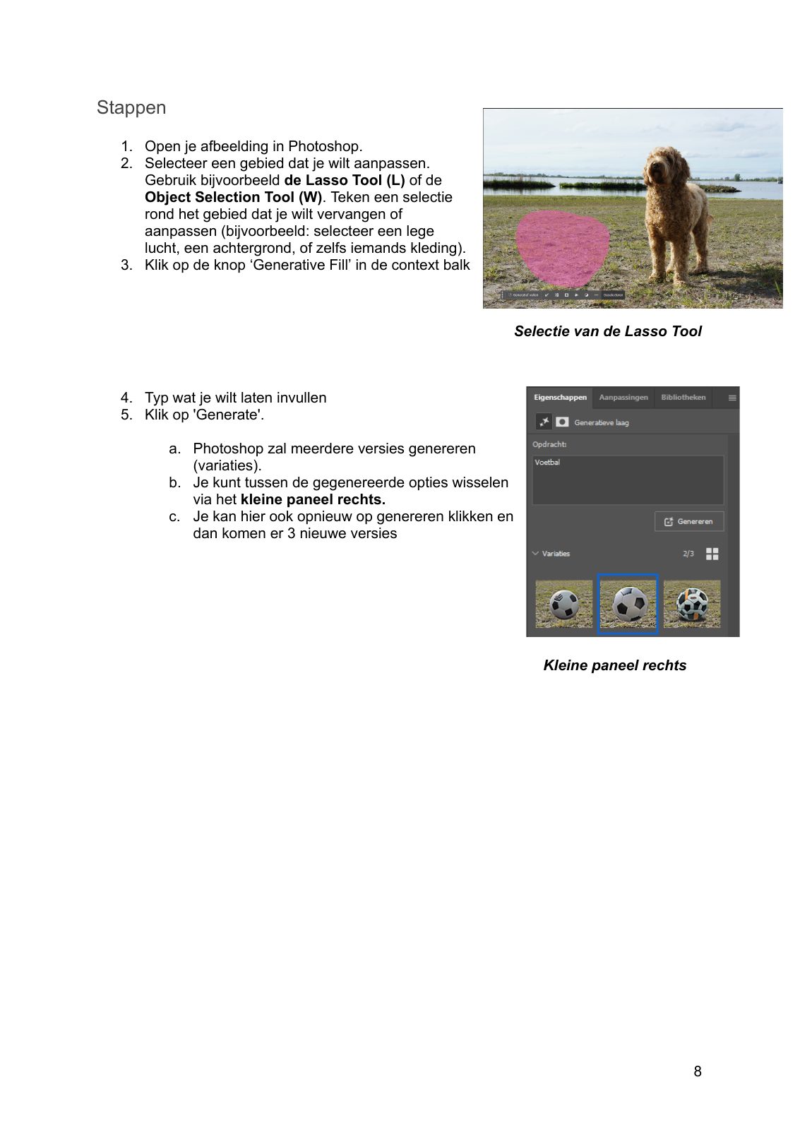 Photoshop workshop · Handout, pagina 8