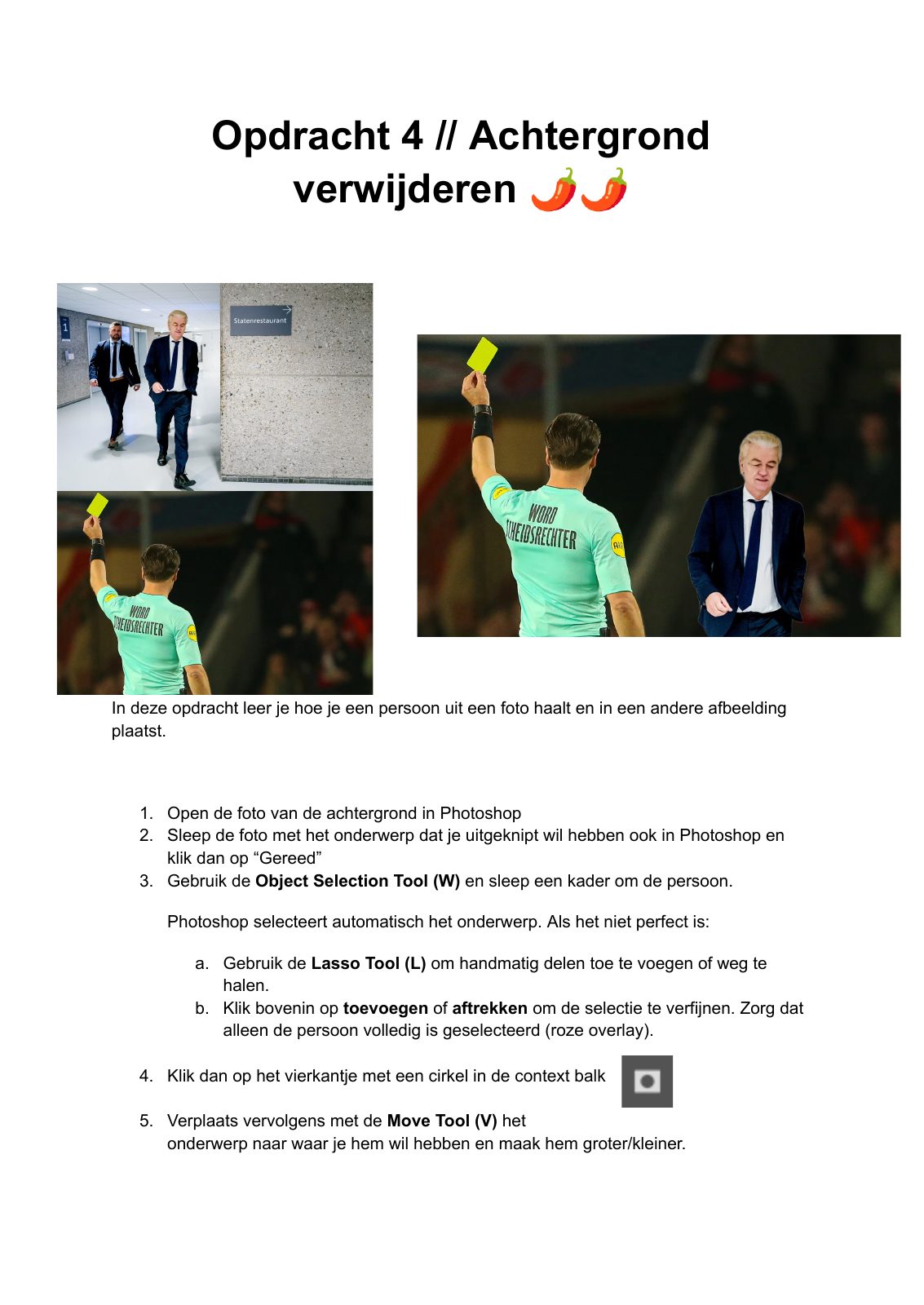 Photoshop opdracht 04, pagina 1