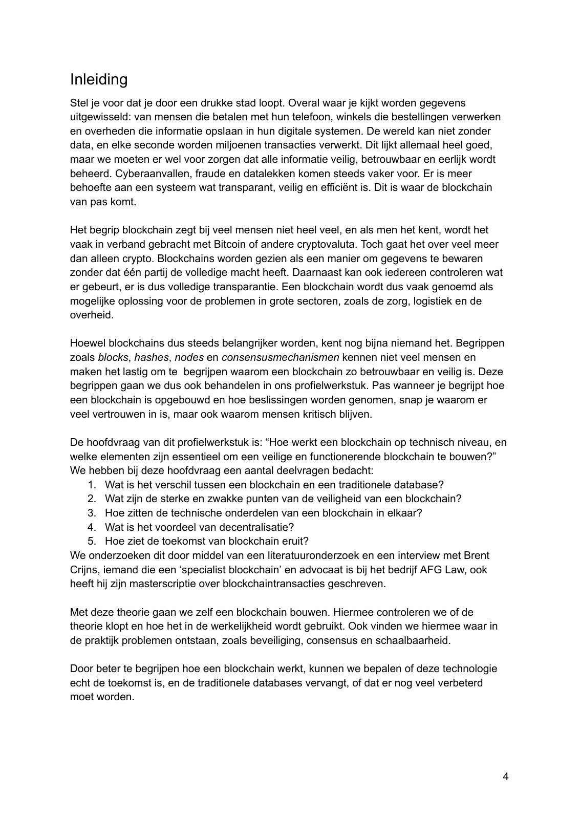 PWS Blockchain, pagina 5