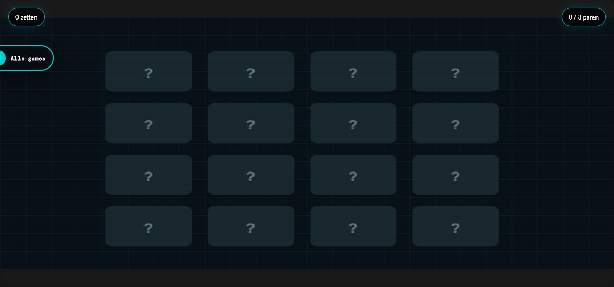 Screenshot van Memory Match