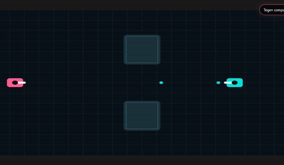Screenshot van Neon Duel