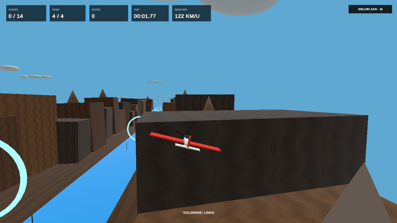Screenshot van Sky Canyon 3D