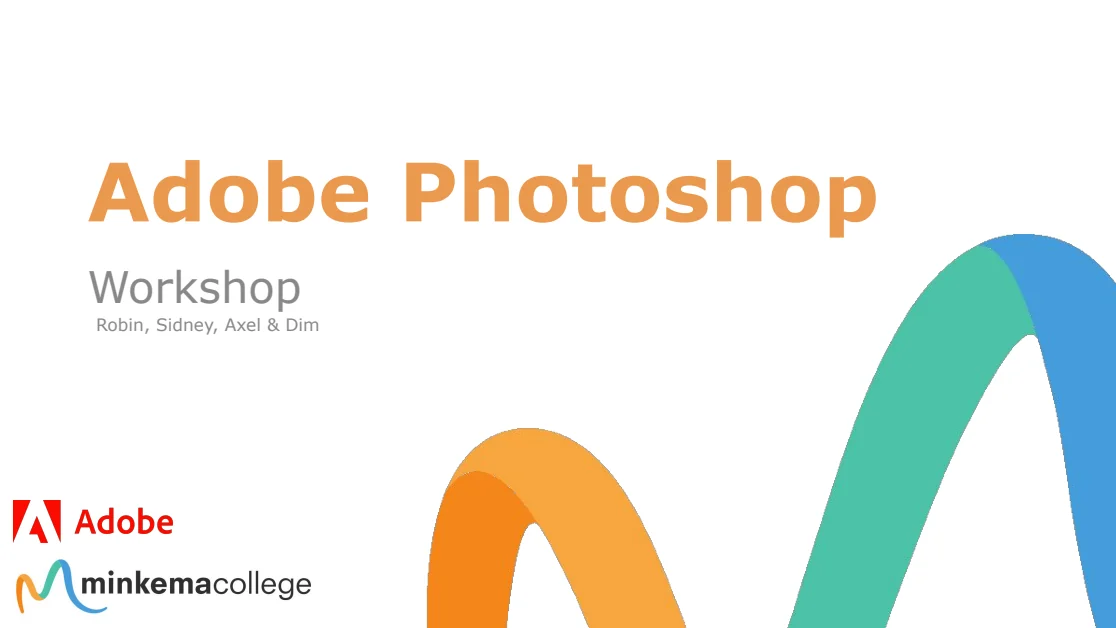 Voorblad van de Photoshop-workshop