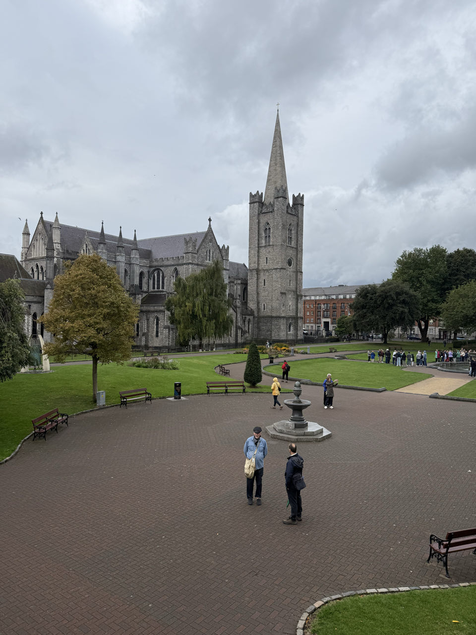 St Patrick’s Cathedral en het park