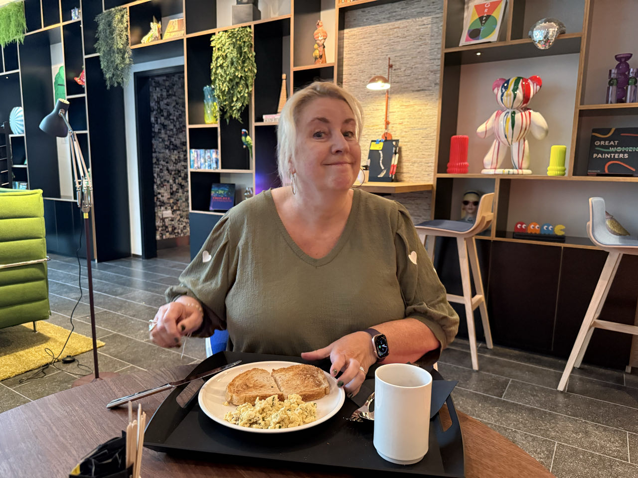 Ontbijt in het hotel